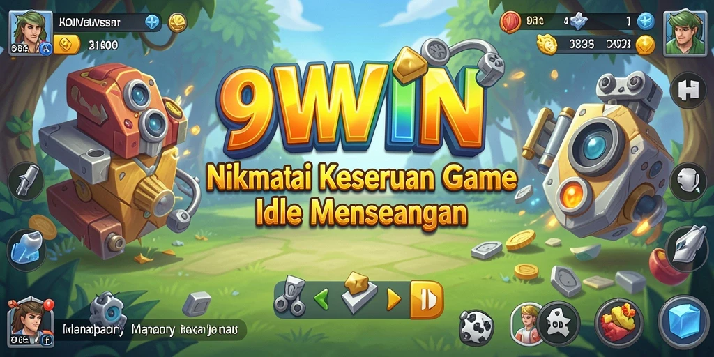 Tampilan gameplay 9WIN yang seru dan menarik saat bermain Idle.
