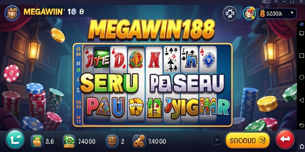 Tampilan gameplay Domino yang menarik di MEGAWIN188.