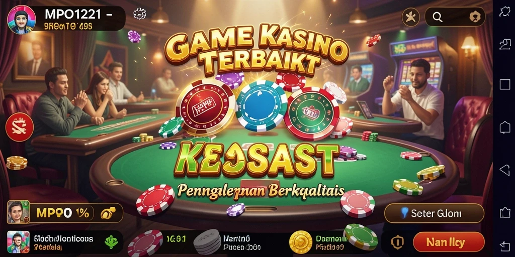 Tampilan aksi seru dalam permainan Kasino MPO1221.