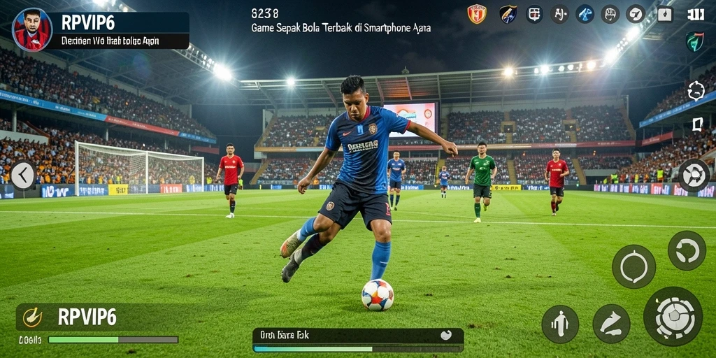 Tampilan gameplay RPVIP6 yang mendebarkan di lapangan.